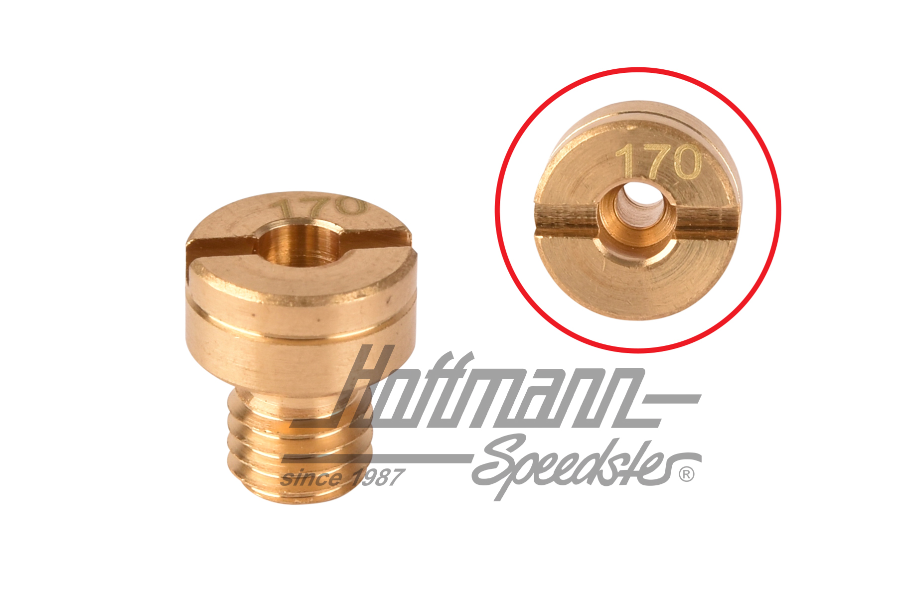 Gicleur principale, carburateur, 170 |  | 020-3193-40