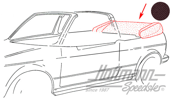 Housse de capote, 1.79-7.81, Sonnenland, marron |  | 180-4922-70