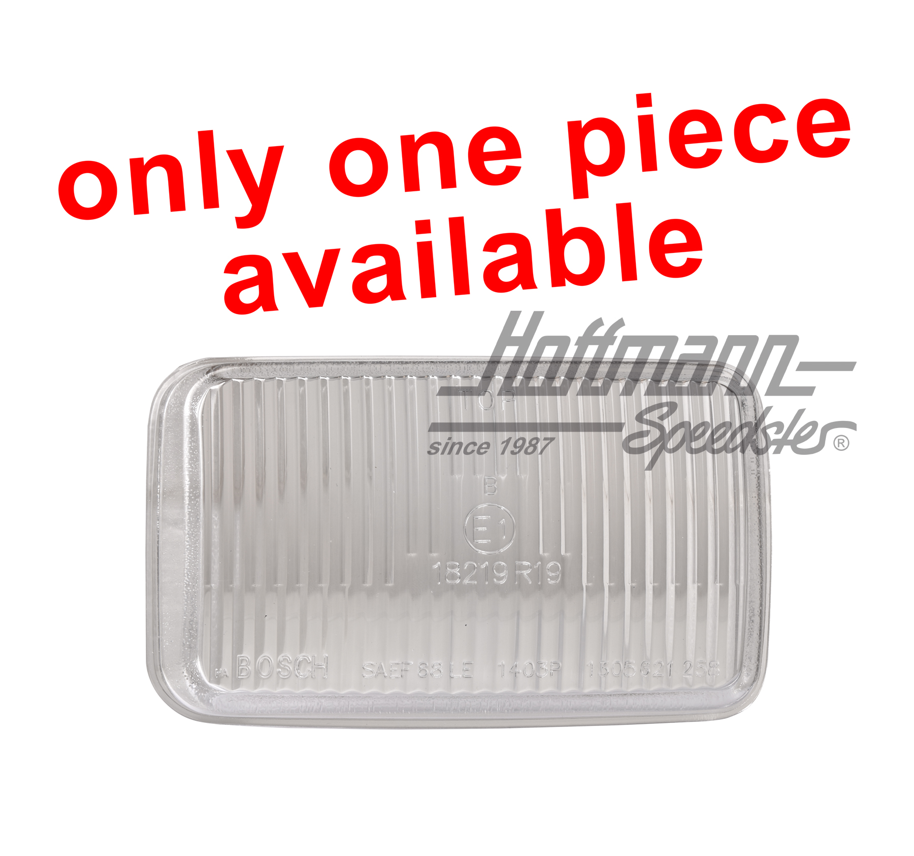 Verre, phare antibrouillard, 964, blanc, droite | 964 631 204 00 | 580-1963-02