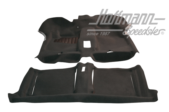 Kit moquettes, Golf 1 Cabriolet, noir                                                               
