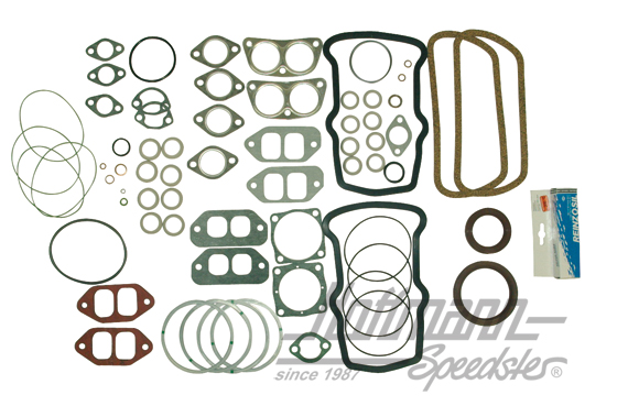 Pochette de joints moteur, 1.9-2.1, 8.82-7.92, WBX | 025 198 009 B | 307-0306