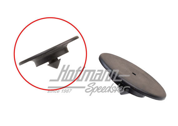 Butée caoutchouc, avant, 2/3 banquette, 62-67 | 211 881 897 A | 089-4860-03