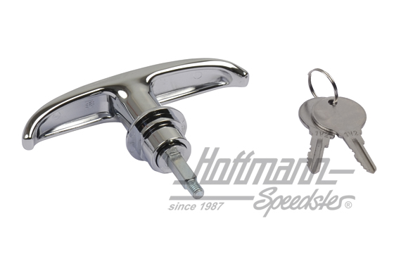 Serrure de hayon arrière, poignée en T, Bus T1, Top Qualité                                         