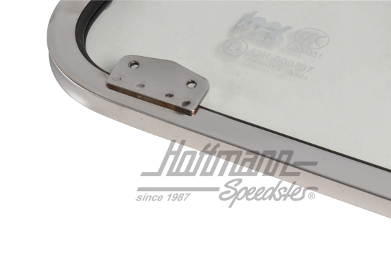 Jeu de vitres Safari, avant, inox                                                                   