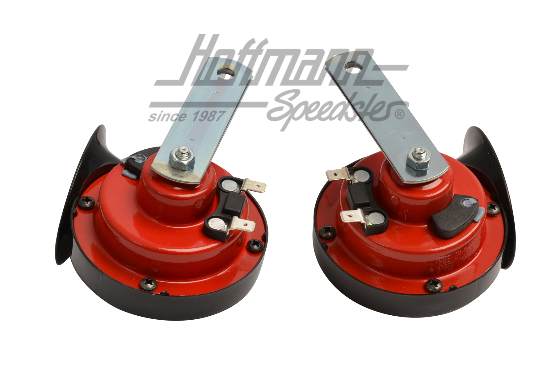 Fanfares électriques, noires/rouges                                                                 