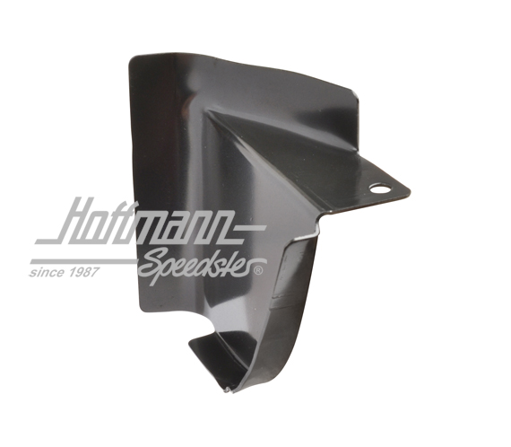 Cornière de tôle, montant de porte, en bas, avant, gauche                                           