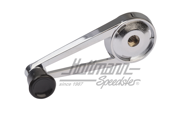 Manivelle de vitre, standard, chromée, 911, 65-67                                                   