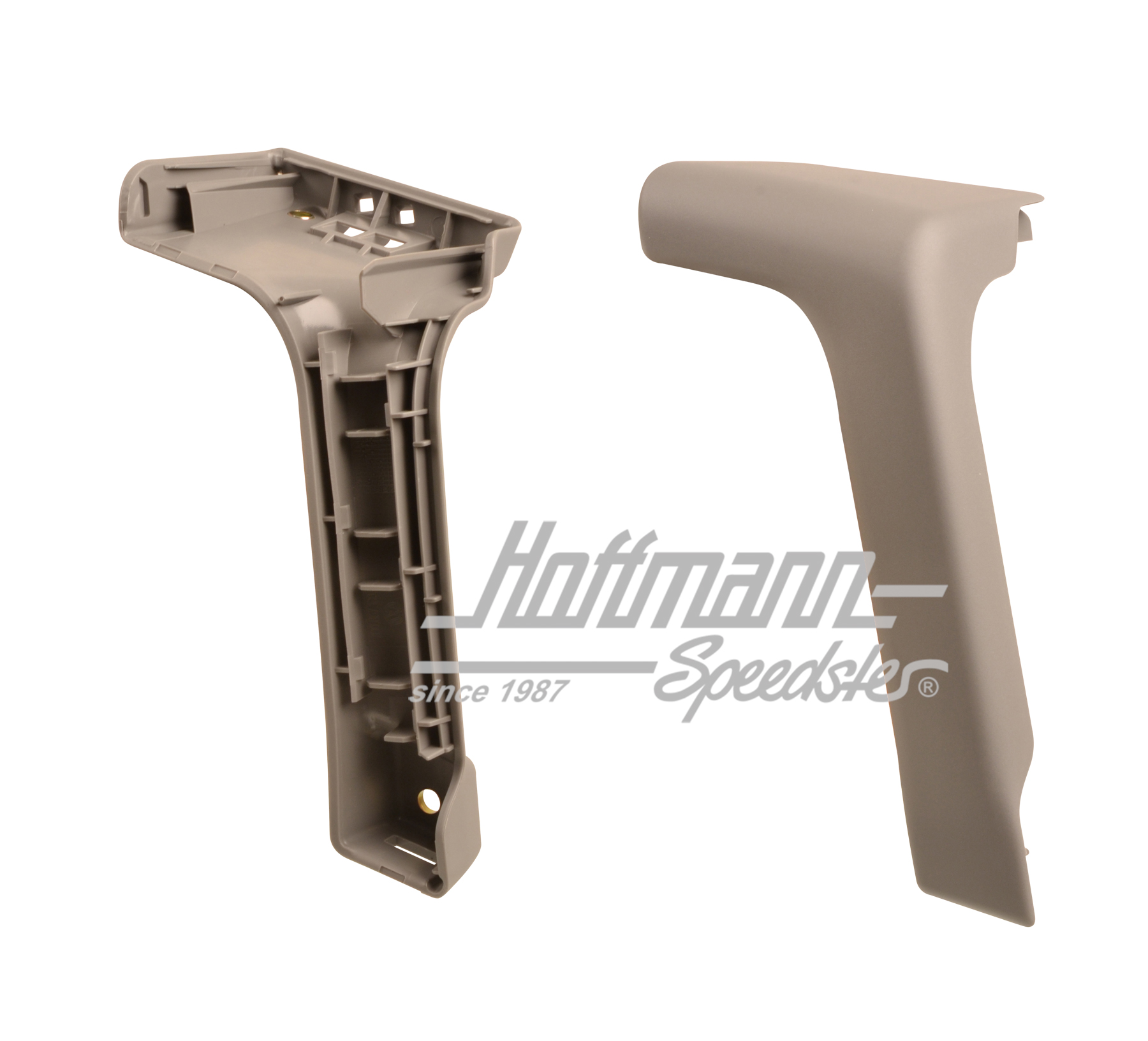 Poignée de porte, intérieur, avant, gris, droite                                                    