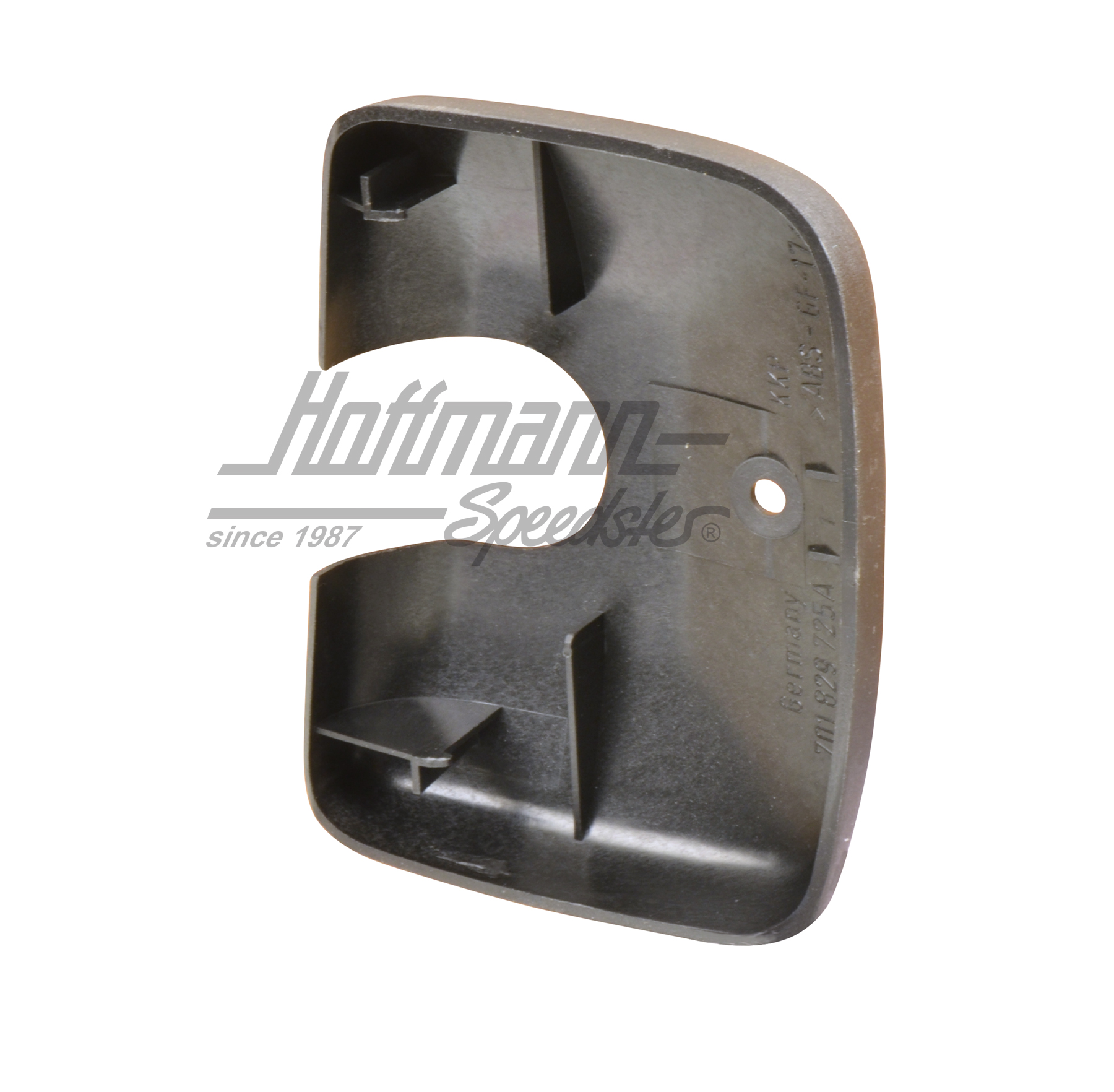 Cache, guidage de hayon, Bus T4, noir, gauche                                                       