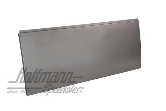 Tôle de réparation, porte à charnière, extérieure, 25cm, droite                                     