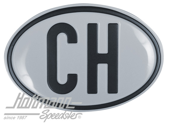 Plaque de nationalité "CH", alu |  | 020-2401