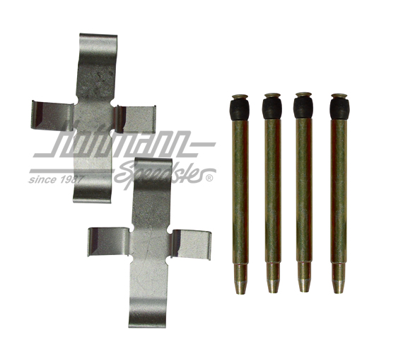 Jeu de fixation, plaquettes de frein, ATE, 74-78 | --- --- --- | 160-4110-10