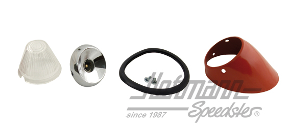 Clignotant, complet, -7.57, USA, transparent, droite                                                