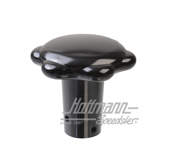 Bouton rotatif de chauffage, 356 A/B, noir                                                          