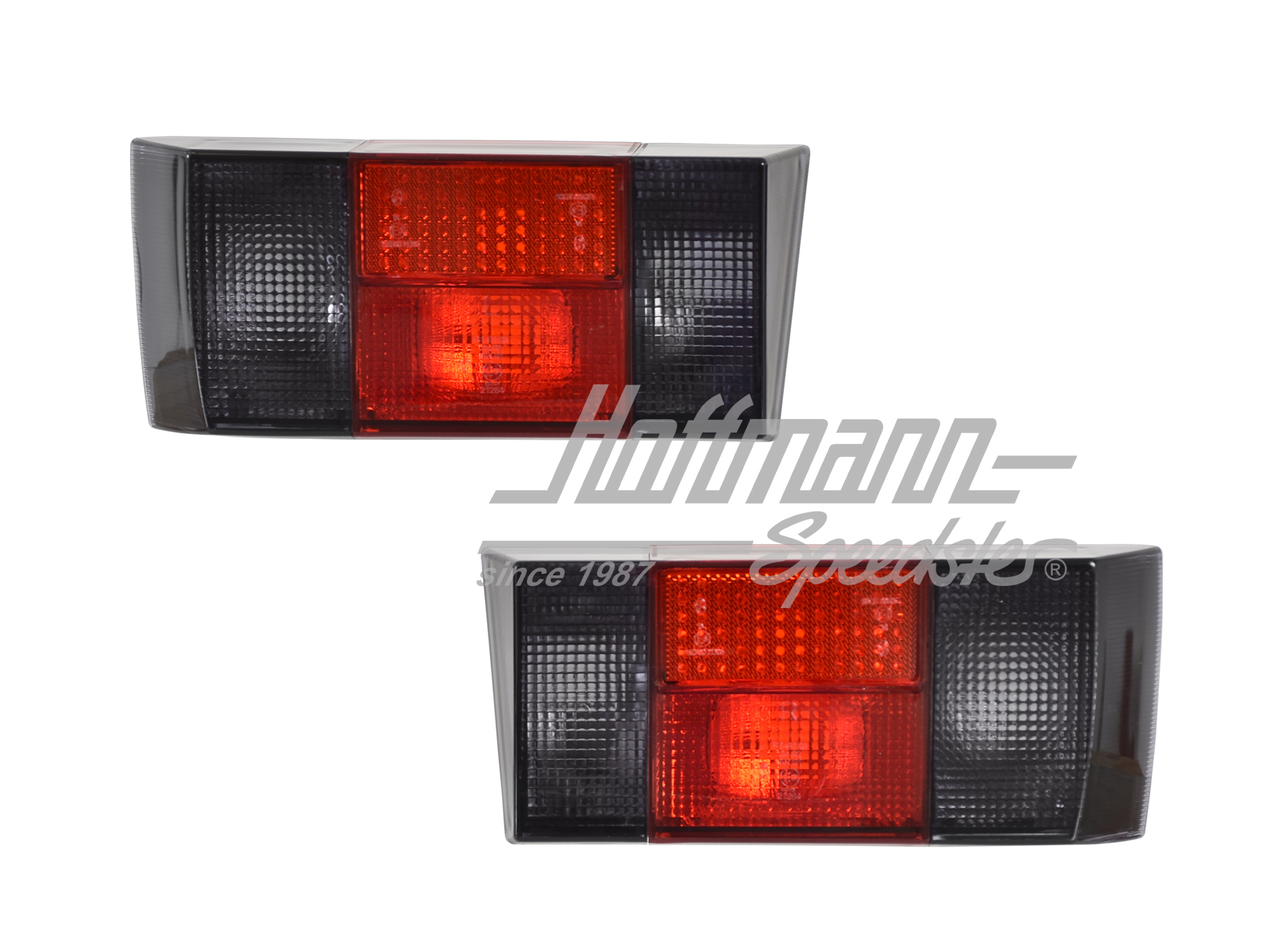 Feux arrière, Golf 1, 74-93, rouges/fumés | 171 945 111 K / 171 945 112 K | 190-4390-80