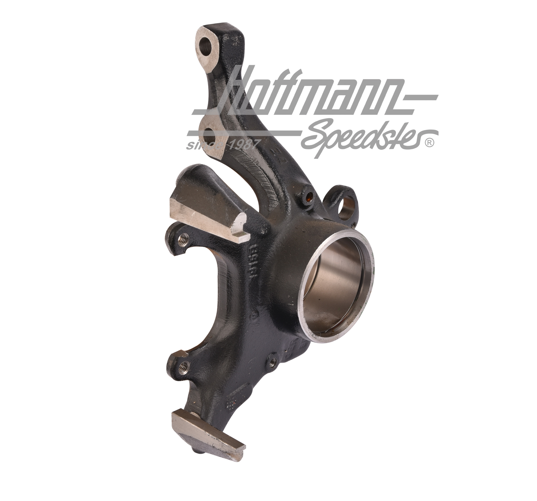 Fusée, boîtier de roulement de roue, Golf 2, gauche | 191 407 255 B | 204-1011