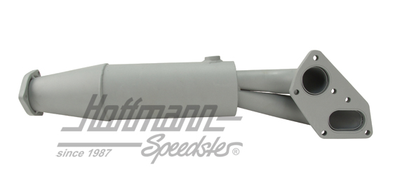 Silencieux avant, tôle d'acier, 911, 75-89 | 930 111 183 01 | 520-3215