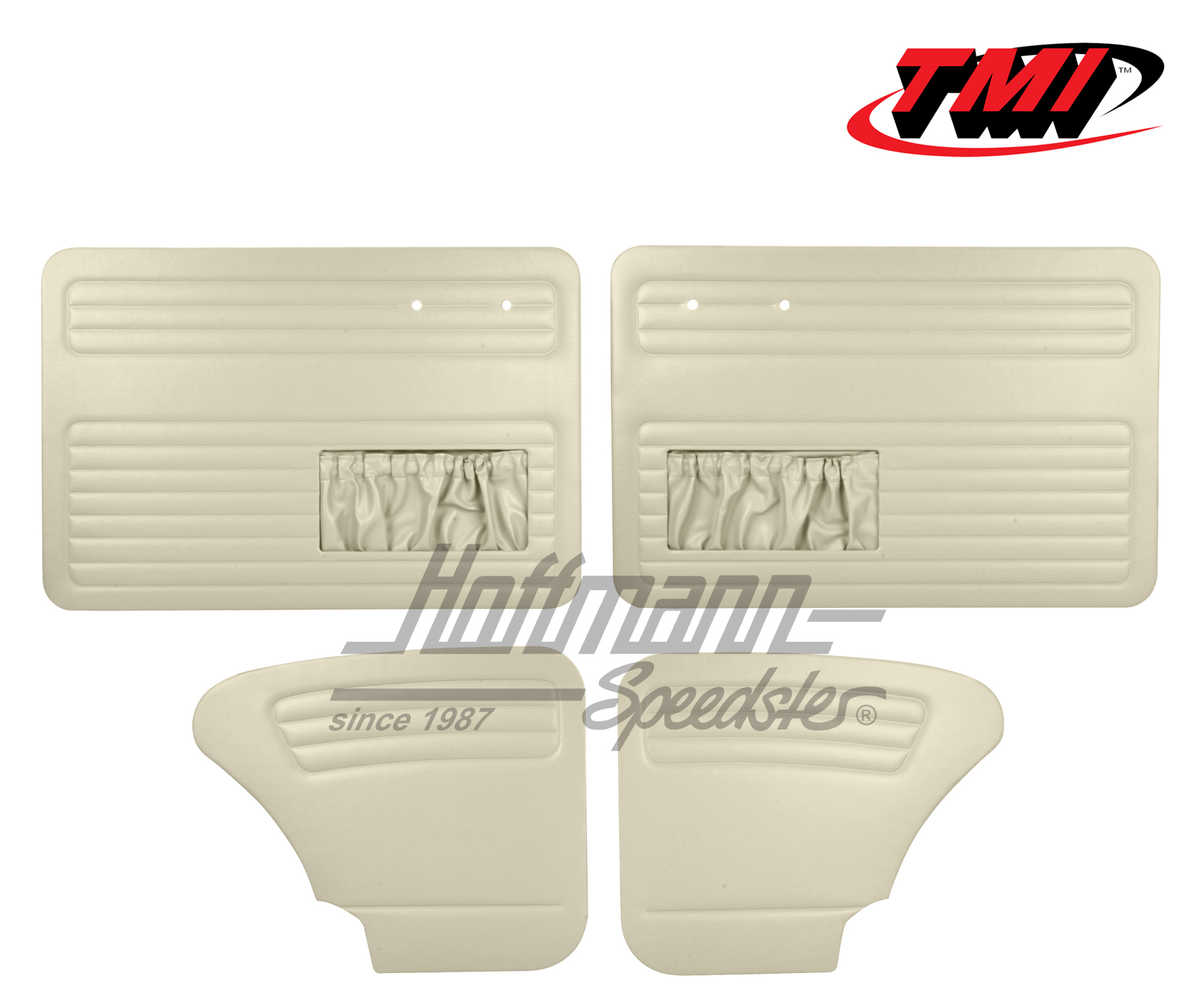 Panneaux de portes, Cox Berline, 64-66, blanc cassé | 10-1128-15 | 055-7514