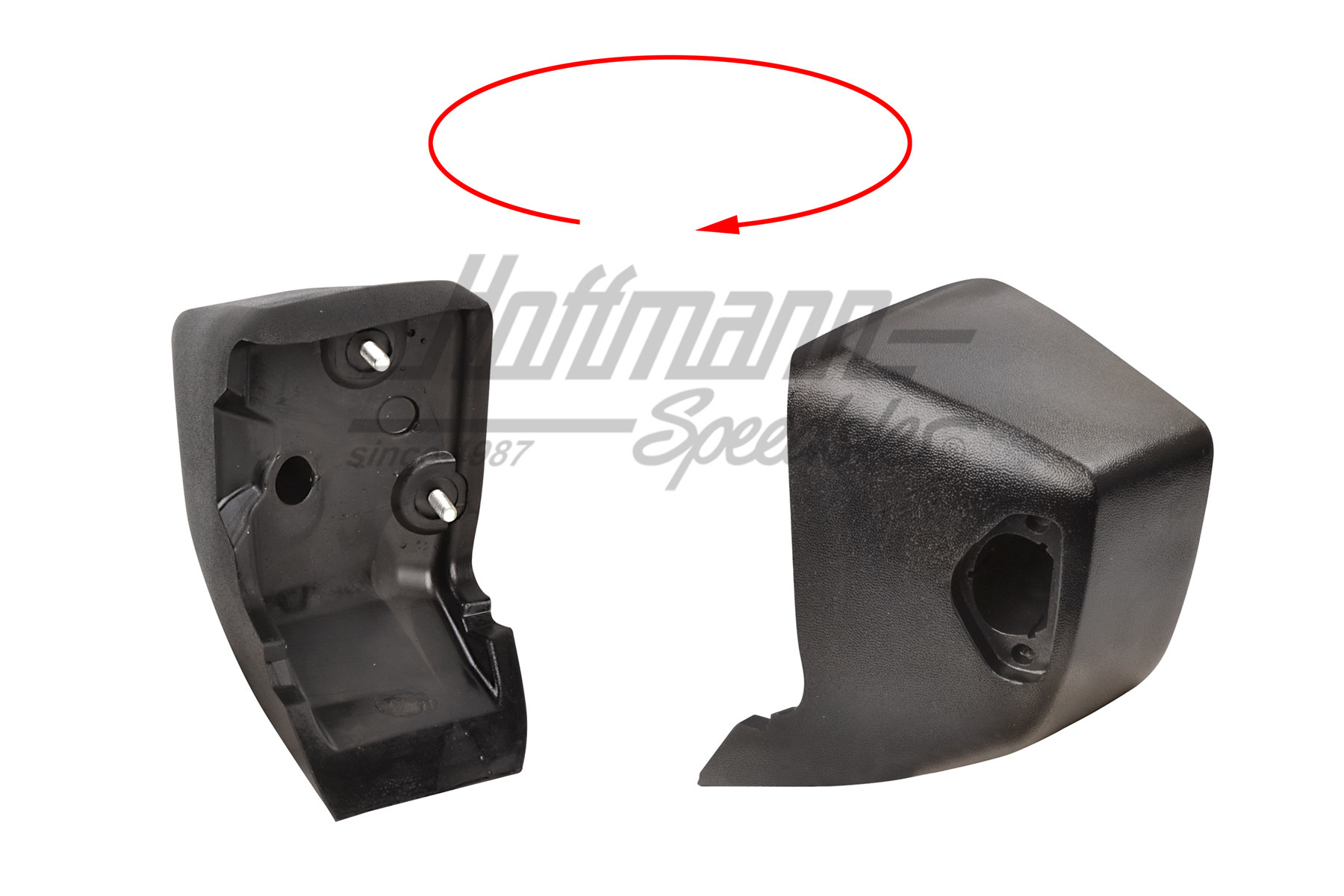 Butoir de pare-chocs, arrière, 78-89, droite                                                        