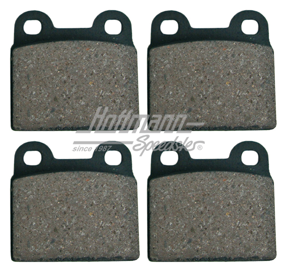 Plaquettes de frein, avant, 8.71-7.72 | 311 698 151 B | 020-4043