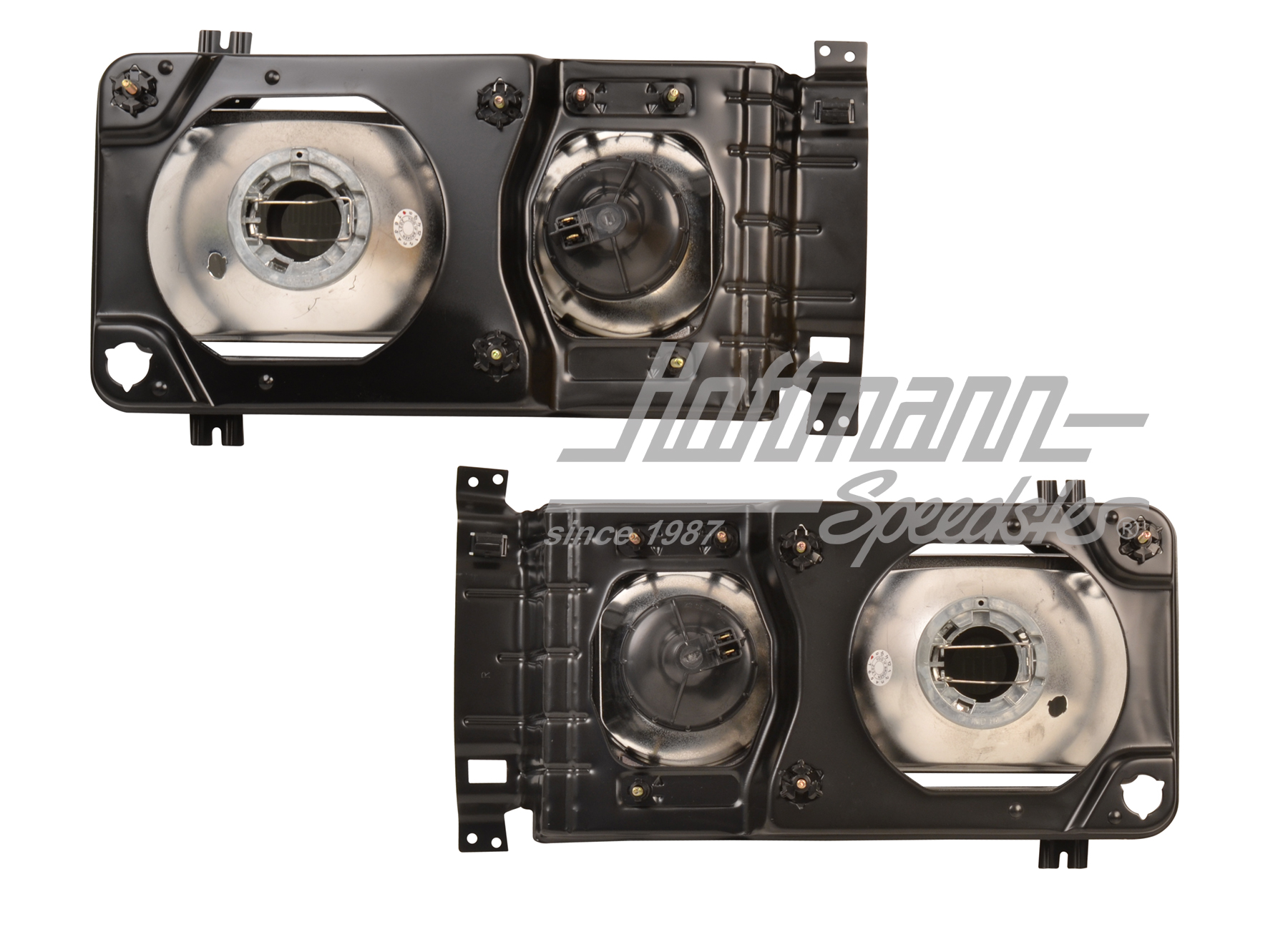 Jeu de phares, Bus T3, anguleux, noir                                                               