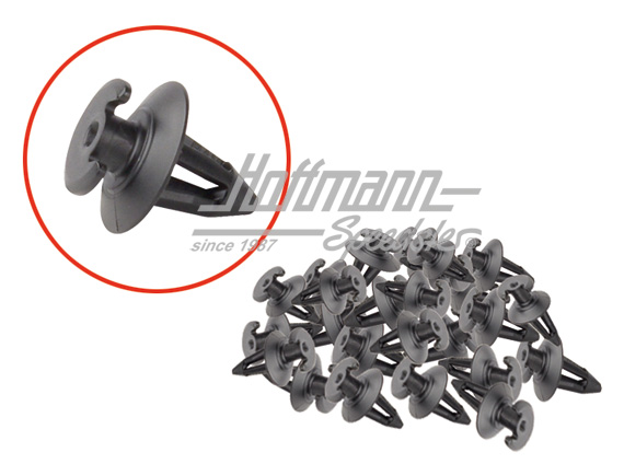 Clip, panneaux de portes/panneaux latéraux, Golf/Bus T3 | 823 867 299 01C | 180-1910-25