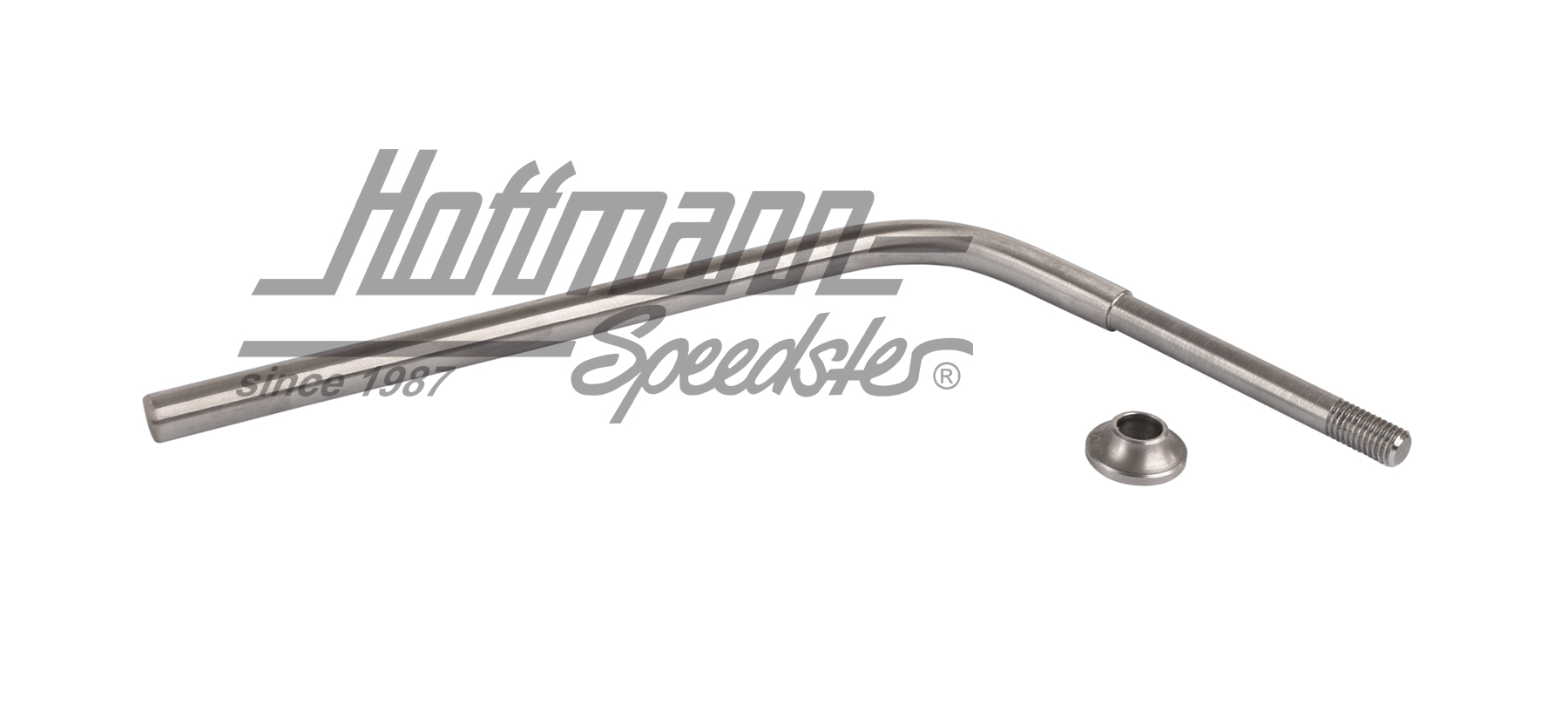 Bras de rétroviseur, charnière de porte, inox, gauche                                               