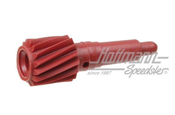 Pignon de commande, câble de compteur de vitesse, rouge, 15 dents | 171 957 821 B | 190-6205