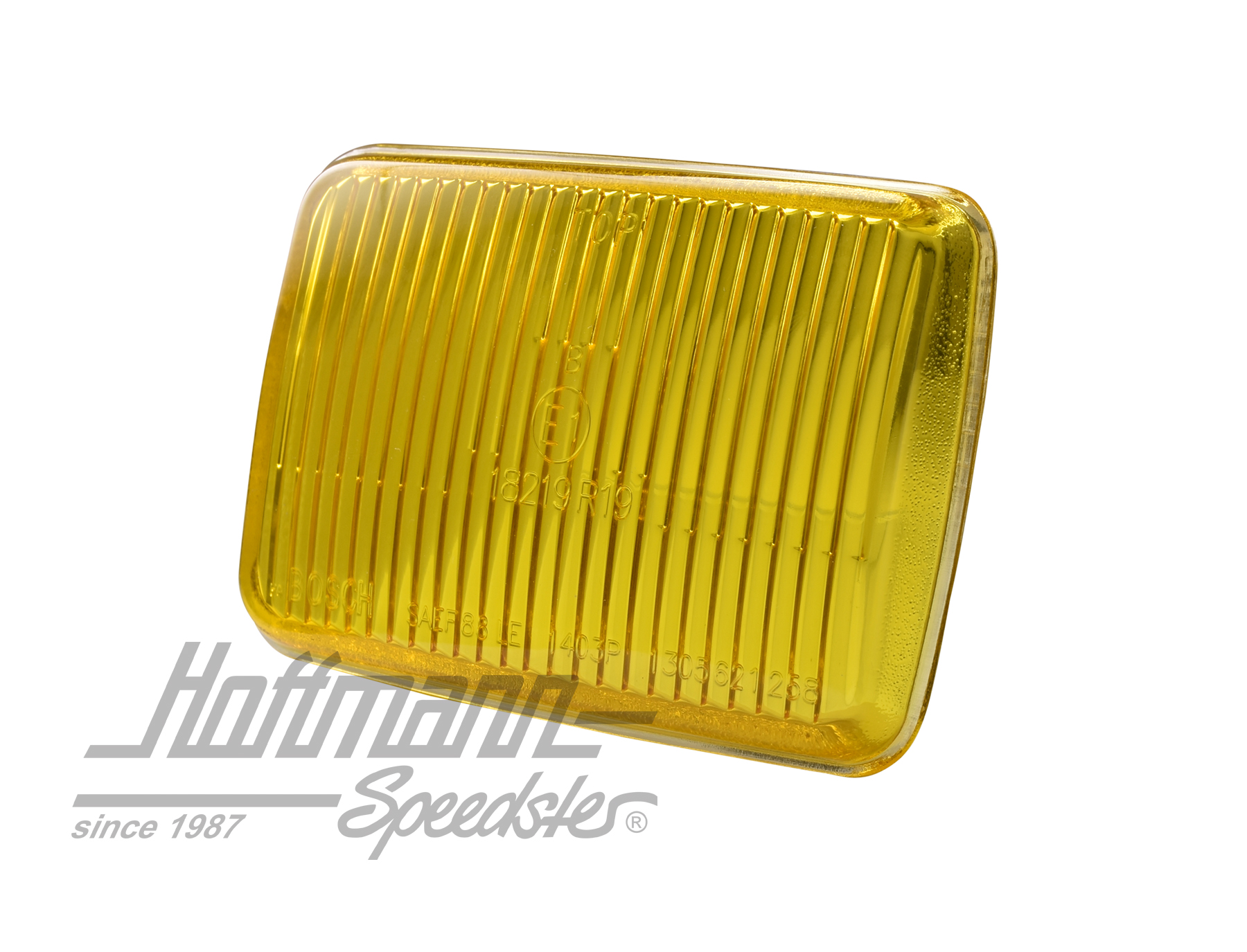 Verre, phare antibrouillard, 964, jaune, droite                                                     
