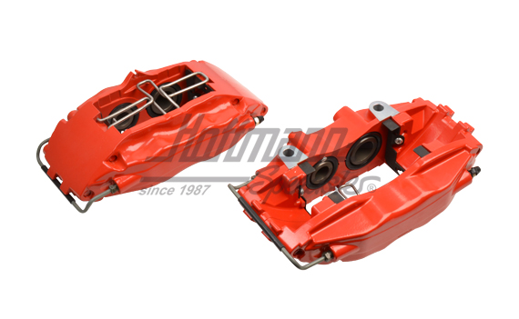 Jeu d'étriers, avant, 964/993, rouge | 993 351 425 10/993 351 426 10 | 522-1240-10