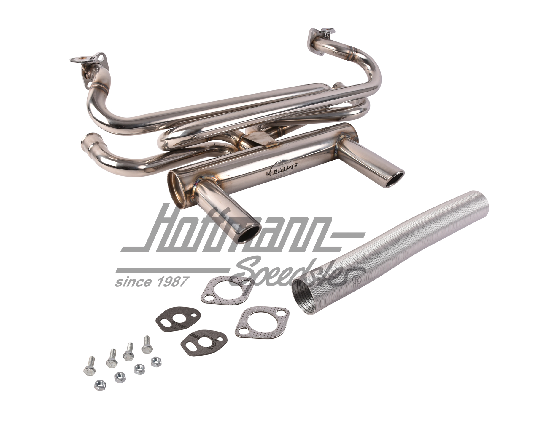 Échappement performance, Style-Sport 2, inox | 00-3761-0 | 020-3683-10