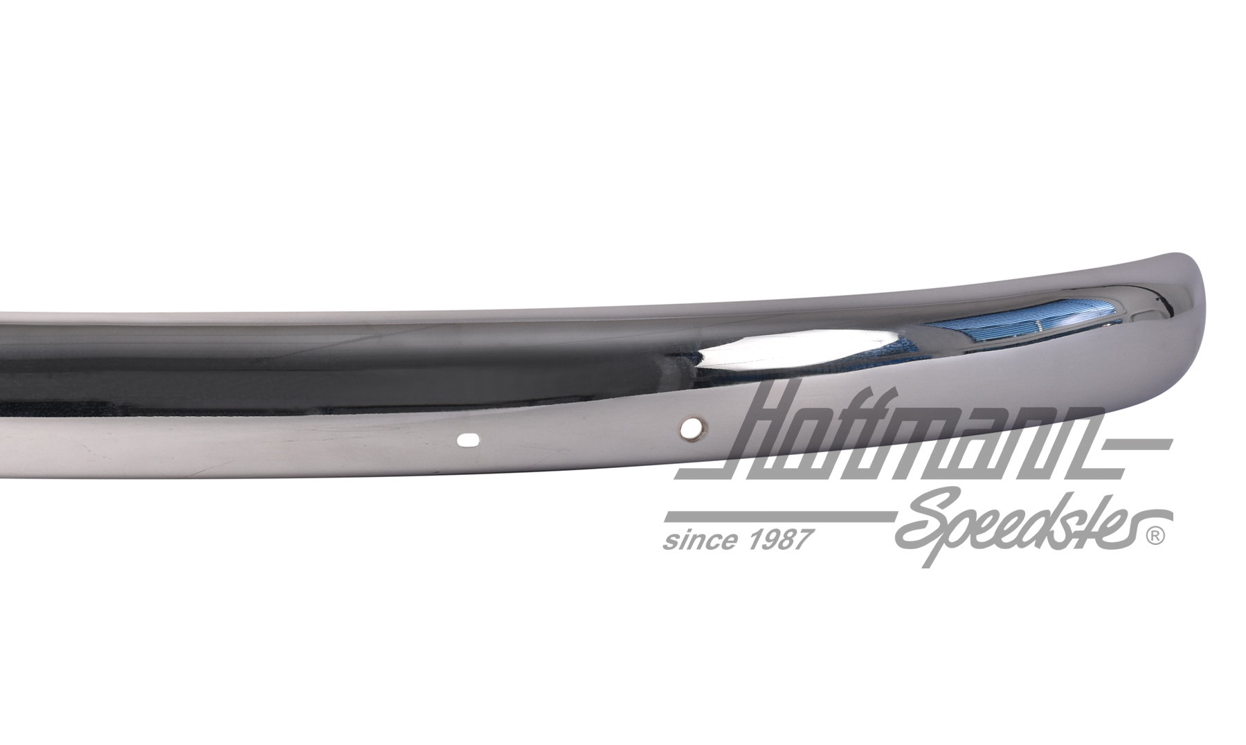 Pare-chocs, modèle simple lame, avant, inox chromé | 113 707 111 A | 020-3059-15