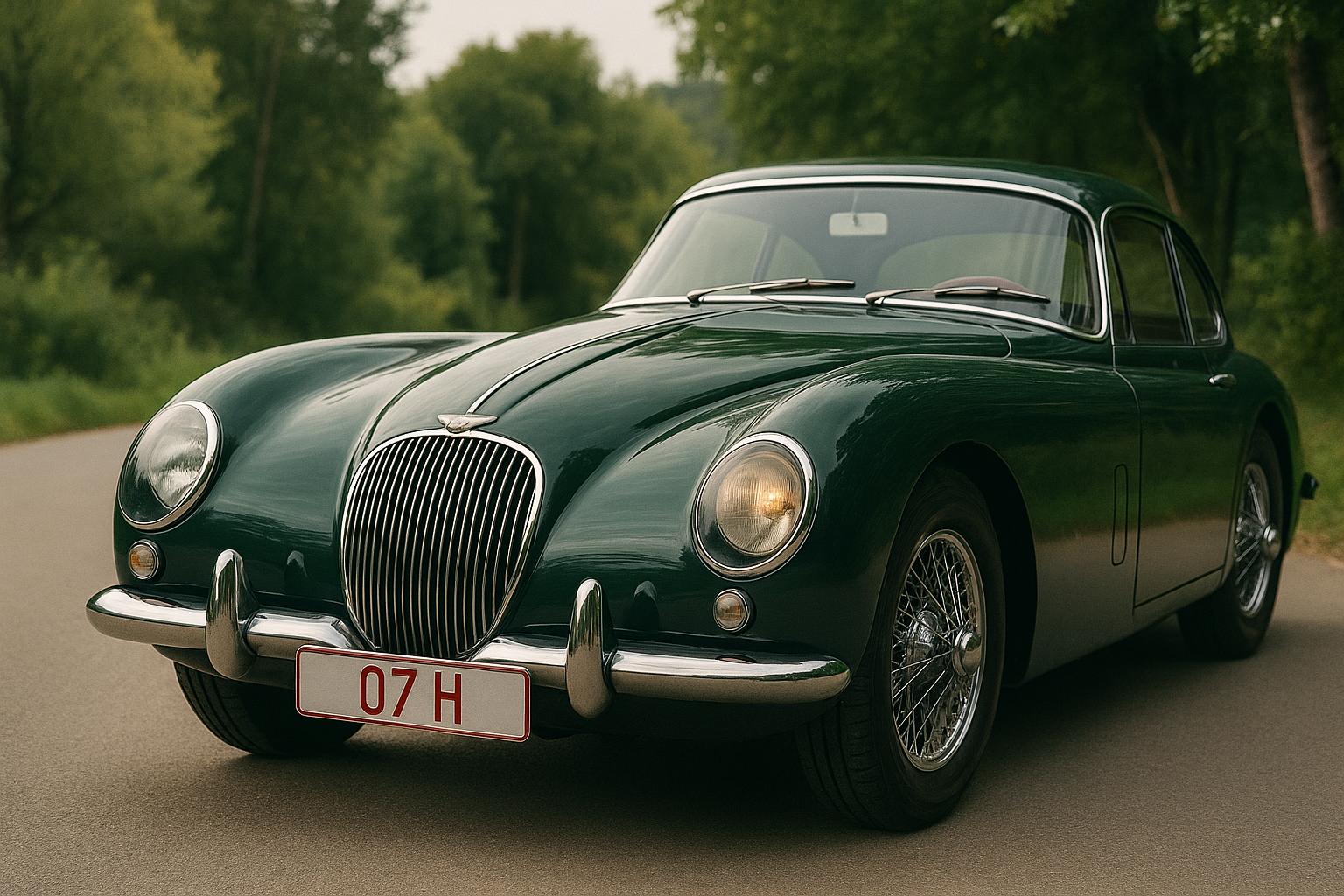 Plaques rouges 07 pour véhicules de collection : flexibles et exclusives pour les collectionneurs