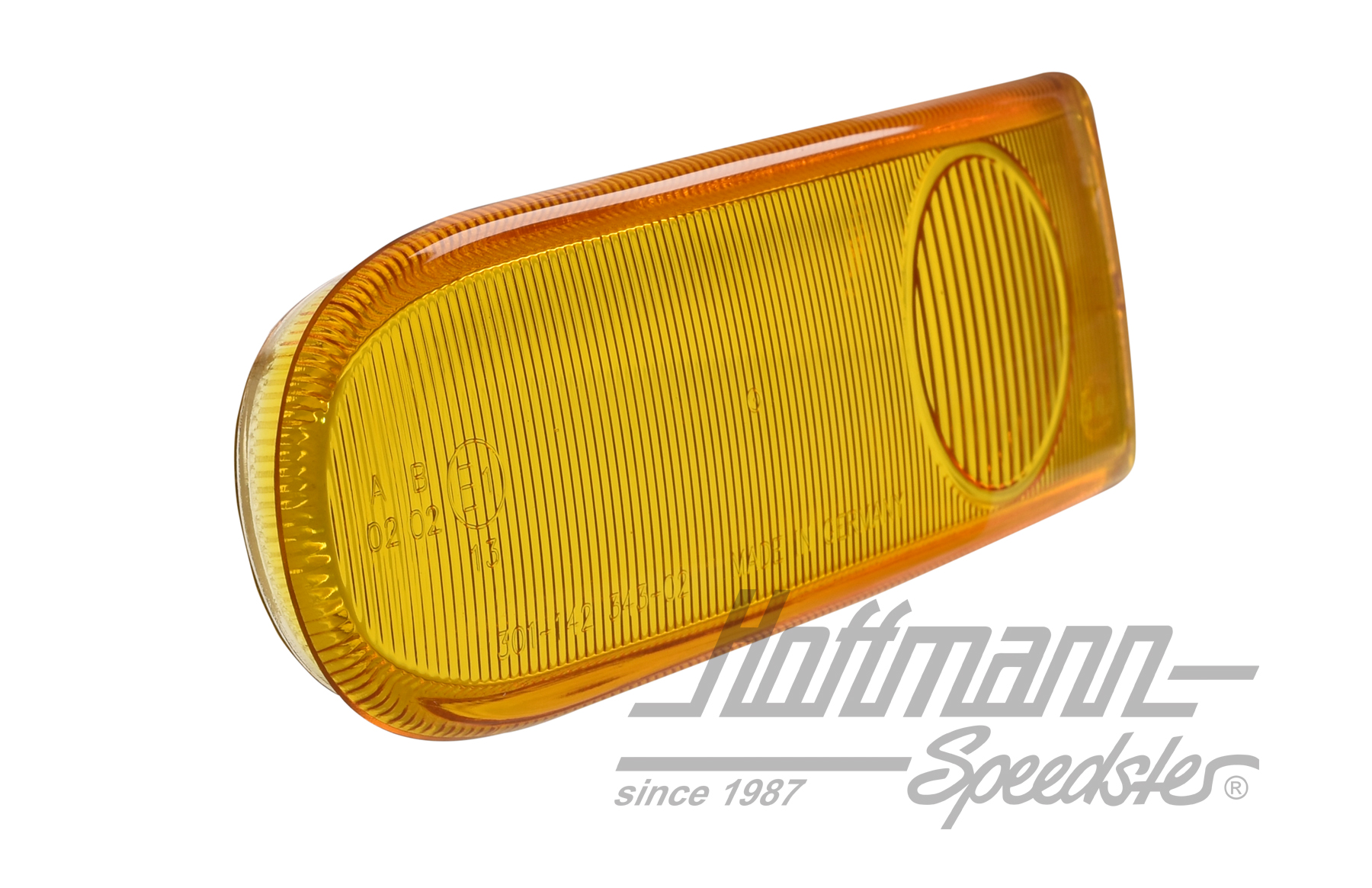 Verre, phare antibrouillard, 993, jaune, gauche                                                     