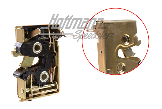 Serrure de porte, arrière, Golf 1/2, gauche | 327 839 015 B | 180-1020-01