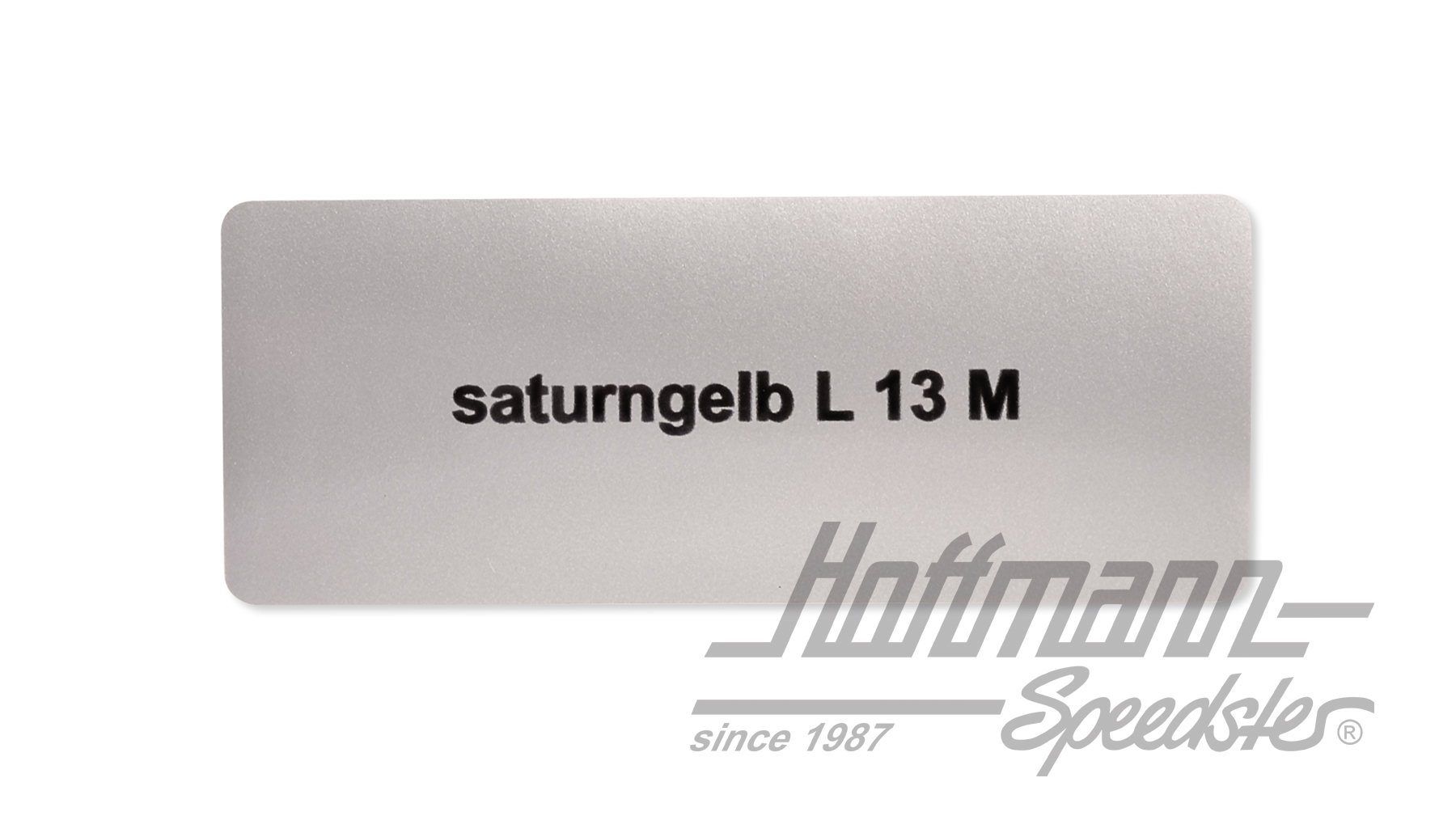 Autocollant, numéro de couleur L13M, jaune saturne | L13M | 021-0180-04