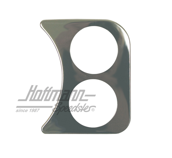 Enjoliveur, droite, 2x52, chromé | --- --- --- | 010-2802-07