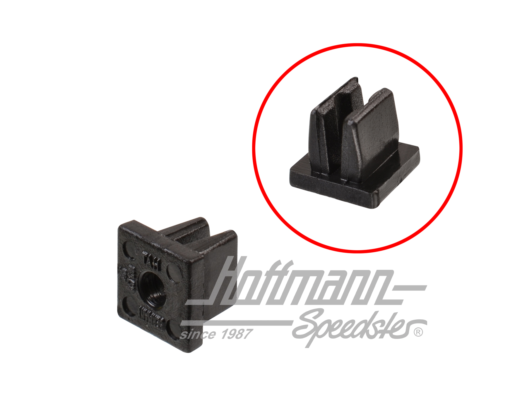 Clip, garniture, colonne-B/C/D, en haut | 705 857 639 | 408-2884-10