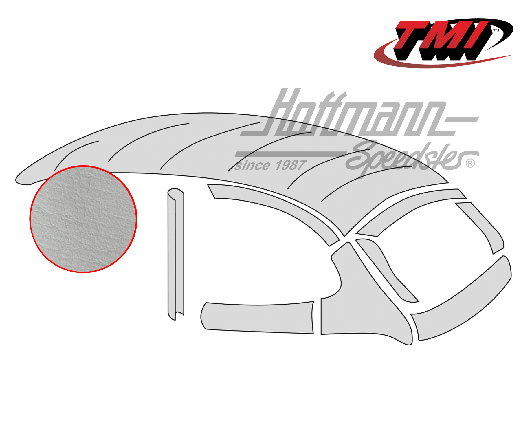 Ciel de tot, style origine, lisse, blanc cassé, 8.62-7.63 | 20-1117-48 | 055-7193-40