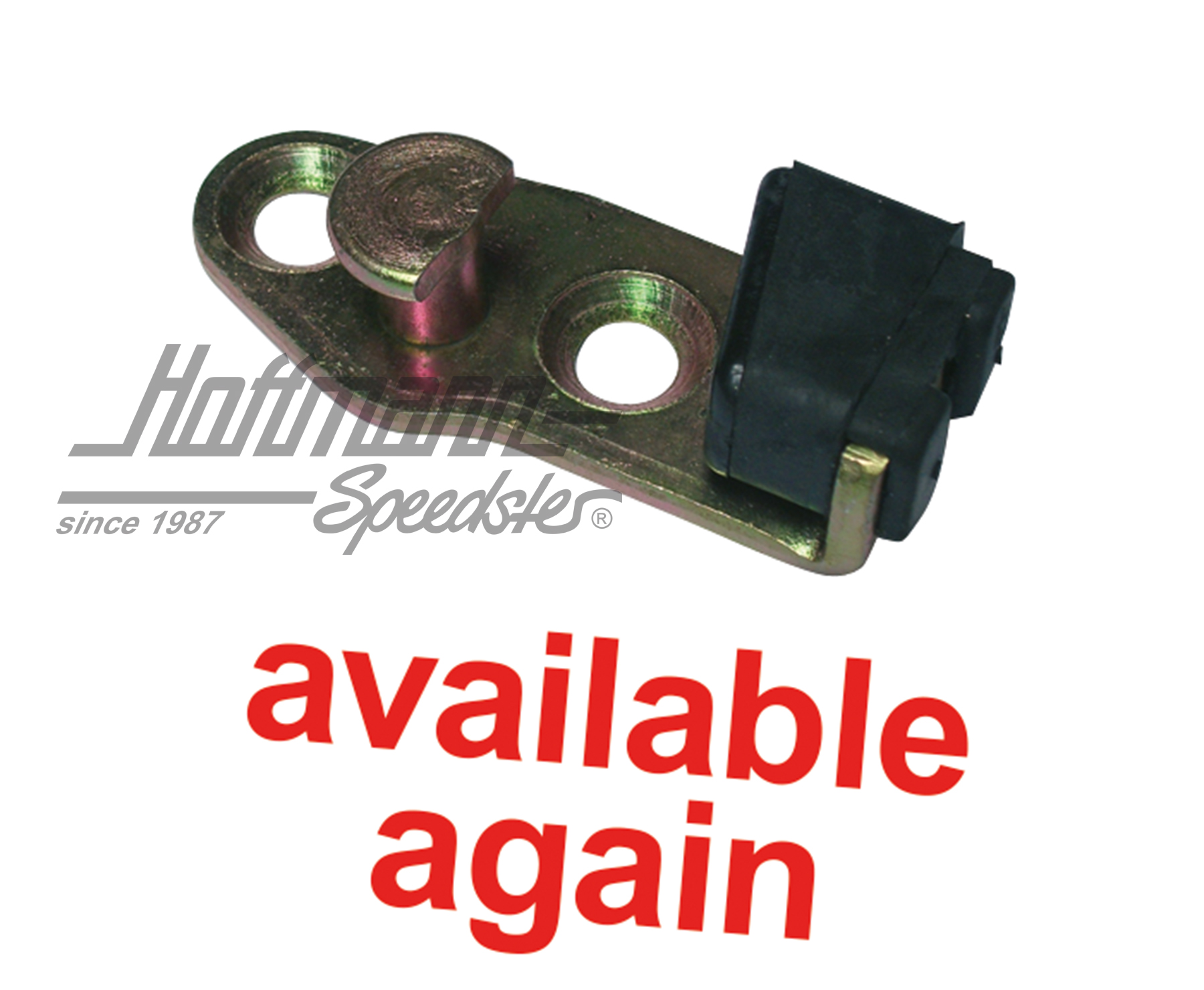 Plaque de serrure, Bus T1/T2, Kübel, gauche | 211 837 295 1 | 097-1008-01