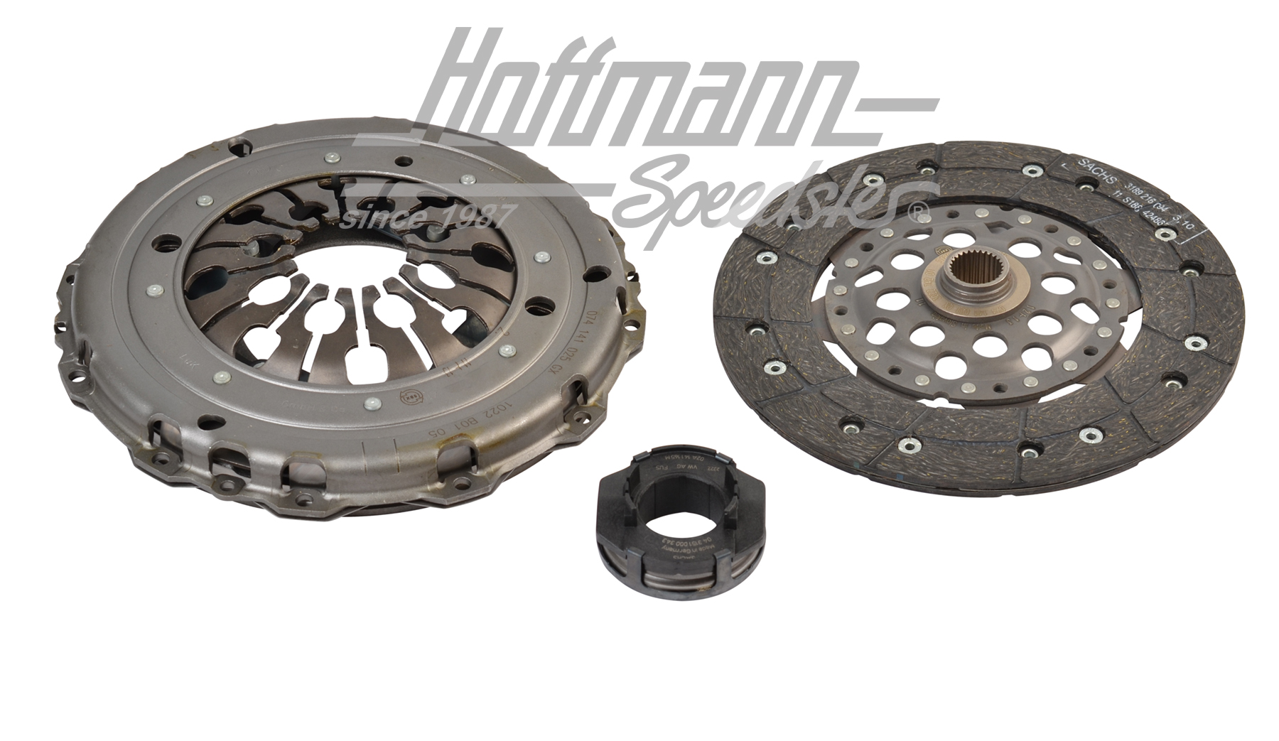 Kit d'embrayage, Bus T4, 220mm, 2.4 Diesel | 074 198 141 X | 401-1280