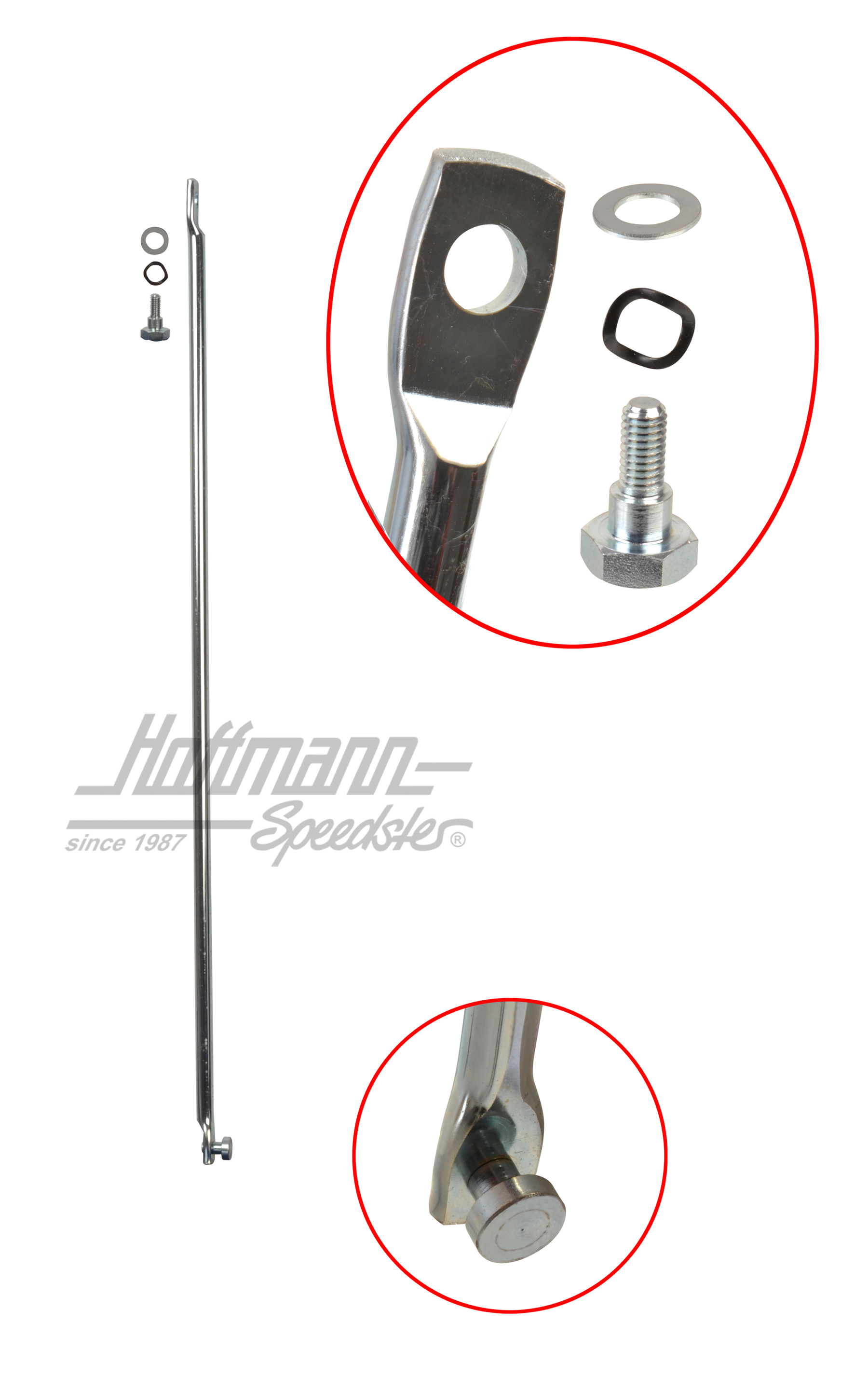 Support, hayon arrière, Bus T1, 3.55-7.63 | 211 829 141 A | 089-5059-10