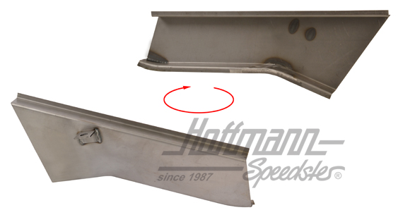 Tôle de réparation, longeron, avant, gauche                                                         