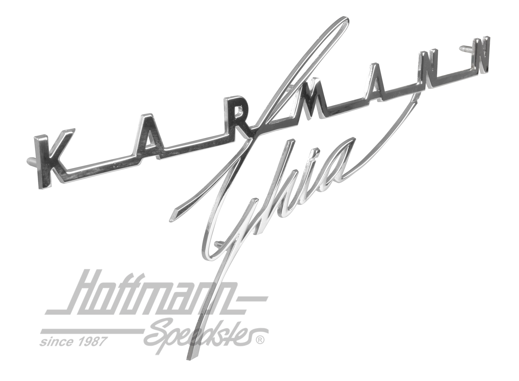 Sigle "Karmann Ghia", 8.62-7.74                                                                     