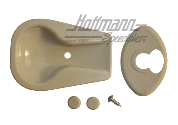 Supports, manivelle de toit ouvrant, beige-argenté | 117 877 433 | 020-5512