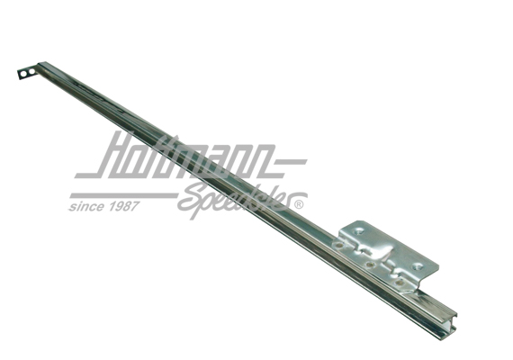 Glissière, vitre de porte/déflecteur, -7.64, gauche, chromée | 113 837 409 A | 020-5194-01