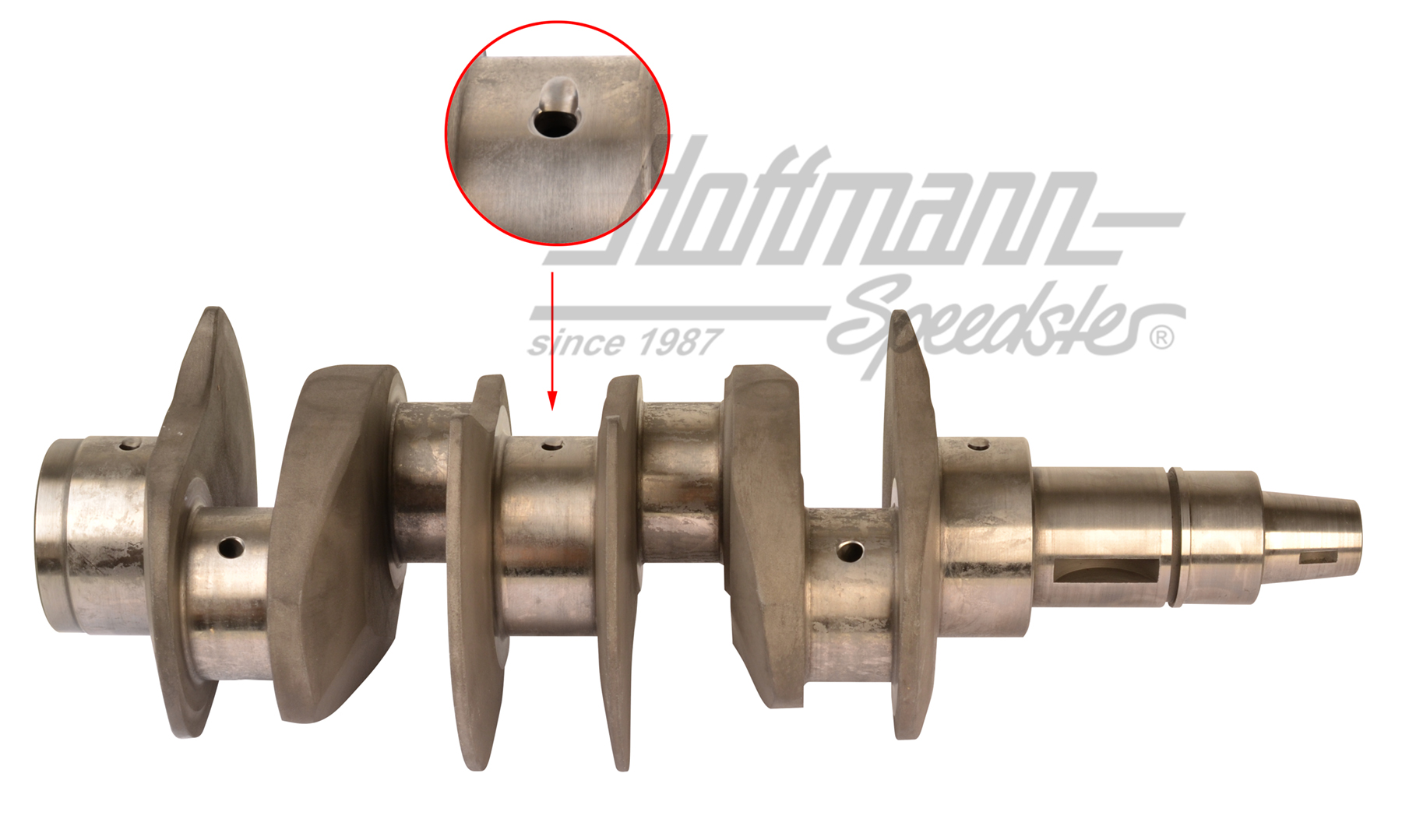 Vilebrequin, Type 4, forgé, course 71mm | 004 4371 | 092-0282