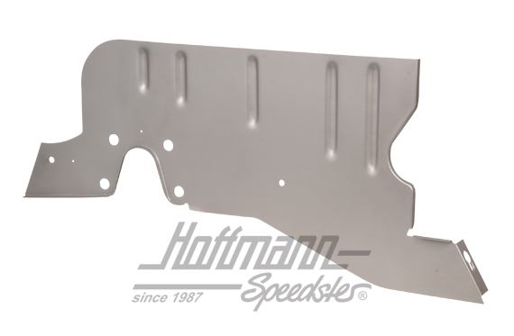 Tôle de fourrure, longeron, avant, droite                                                           