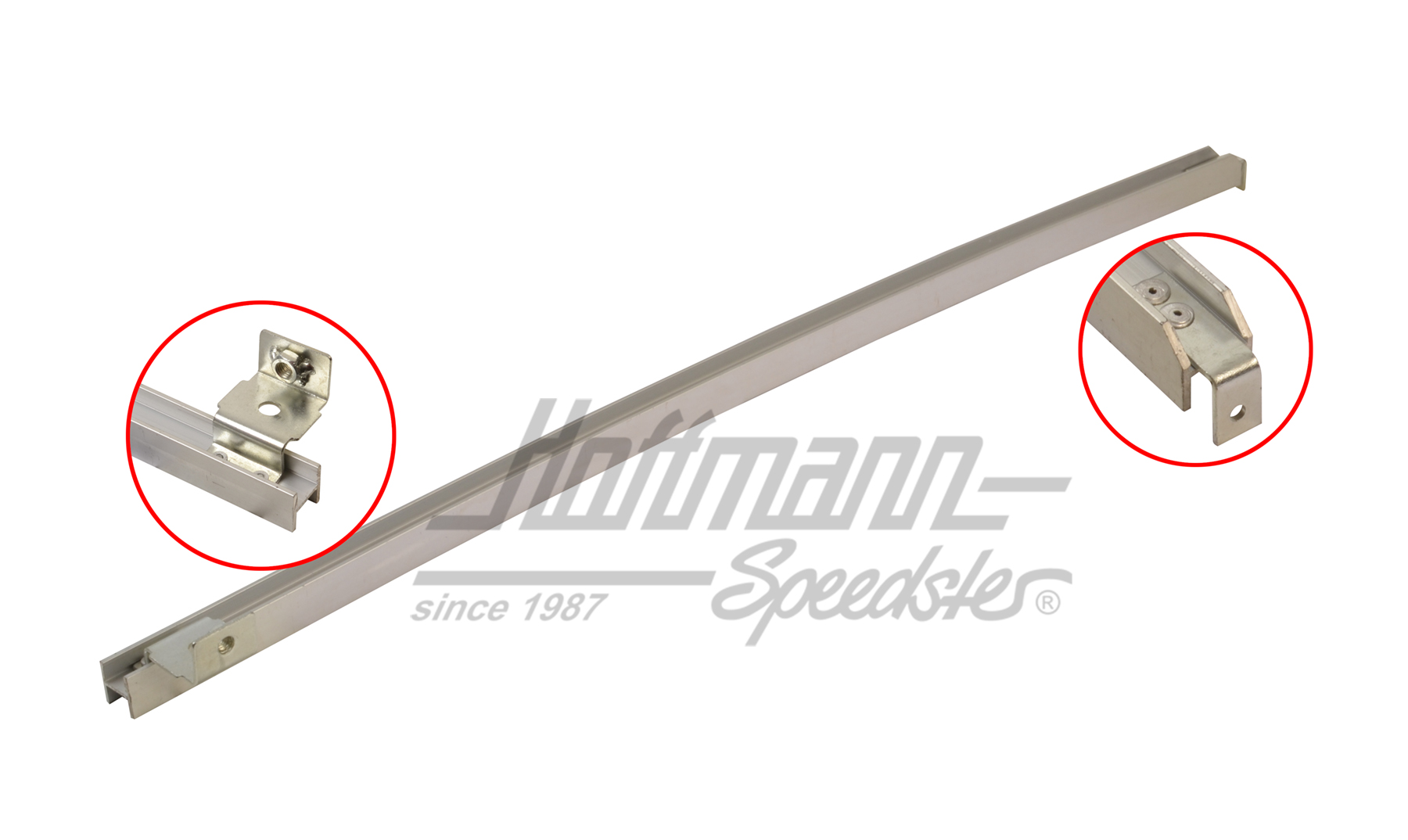 Glissière, vitre de porte/déflecteur, droite, argentine | 251 837 410 | 360-1740-12