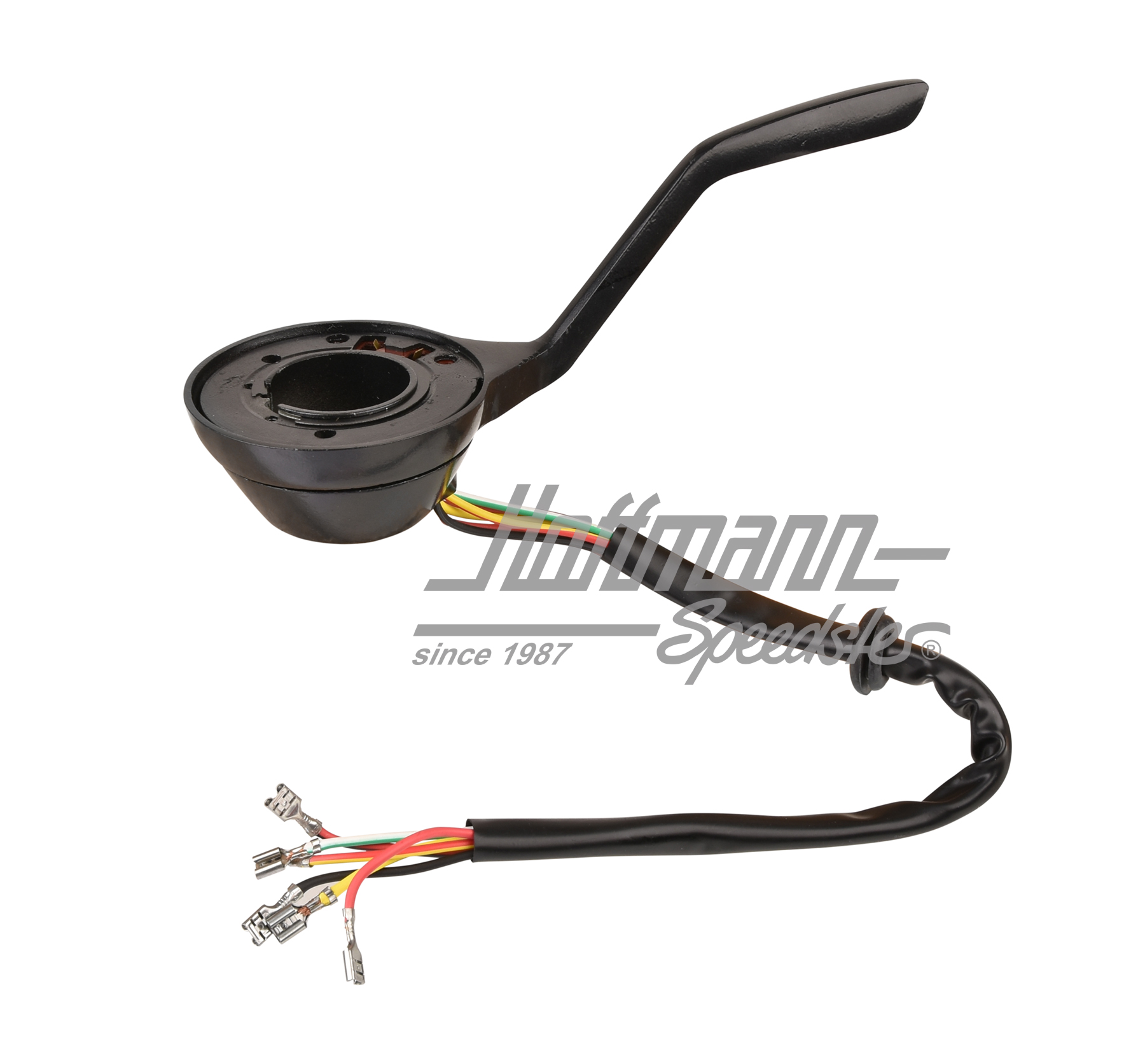 Commutateur clignotant, 8.60-7.65, noir                                                             